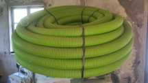 Tubo corrugado 75mm antiestático e antibacteriano VMC