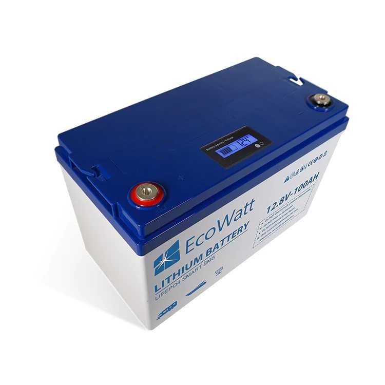 Акумулятор літій-фосфатний EcoWatt LiFePO4 12.8V 100Ah made in FRANCE