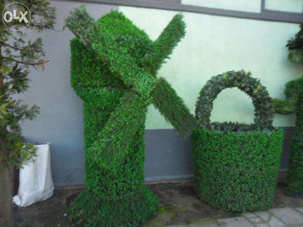 dekoracja ogrod zyrafa witrak krasnal