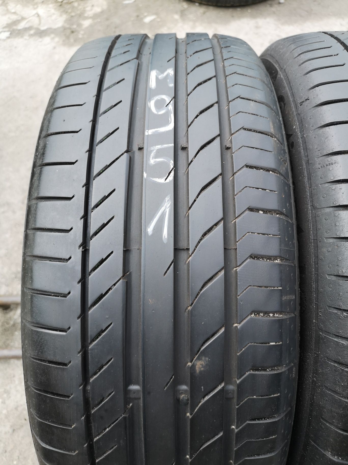 Opony letnie 215/50/17 Continental 2szt 6mm 2019r