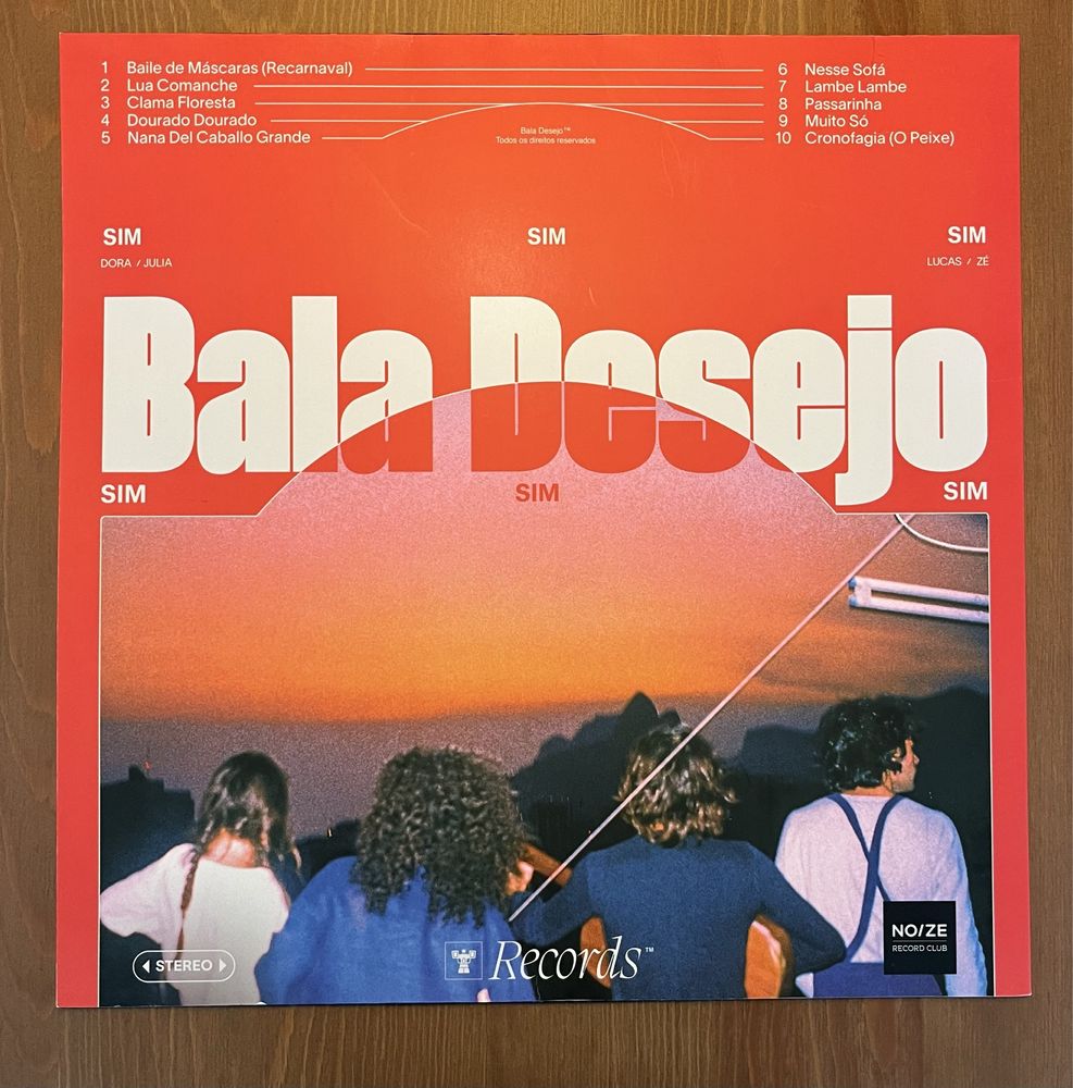 Vinil Bala Desejo - Sim Sim Sim [Novo - Unplayed]