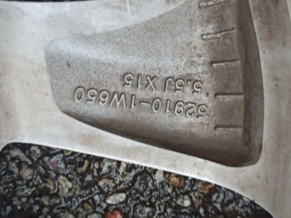 Диски КИА 4*100 r15 (2шт.)