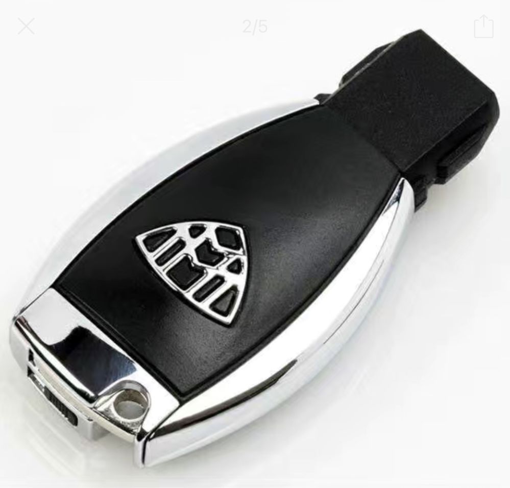 Кришка-накладка MAYBACH на ключ-рибку Mercedes-Benz AMG BRABUS
