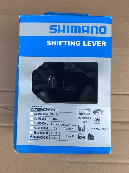 Prawa manetka Shimano Deore SL-M6000, 10s, I-spec II, nowa [MA-3]