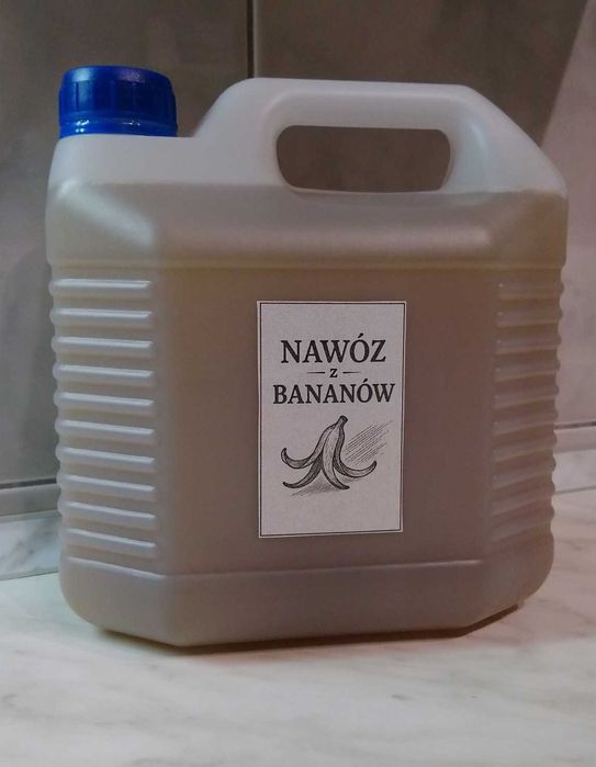 Nawóz ze skórek z bananów, koncentrat, 3L