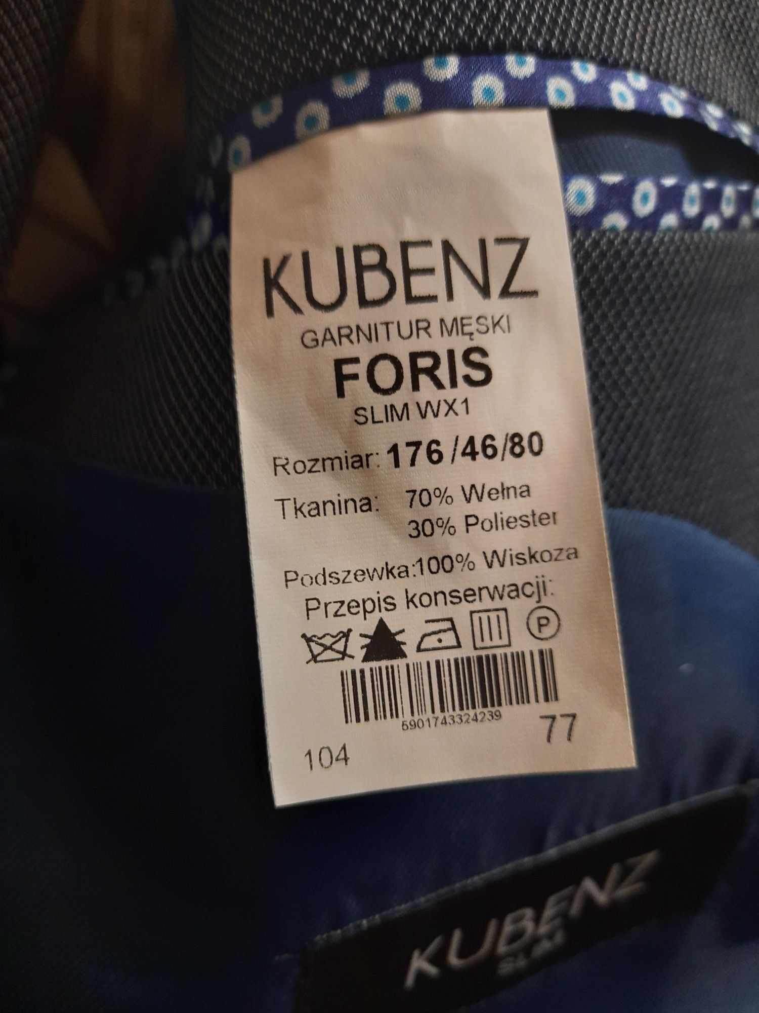 Garnitur męski Kubenz + buty