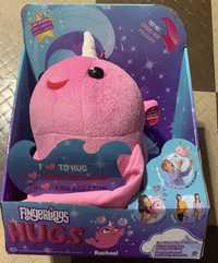 Сенсорная игрушка Fingerlings HUGS RACHAEL NARWHAL Interactive Pink Gl