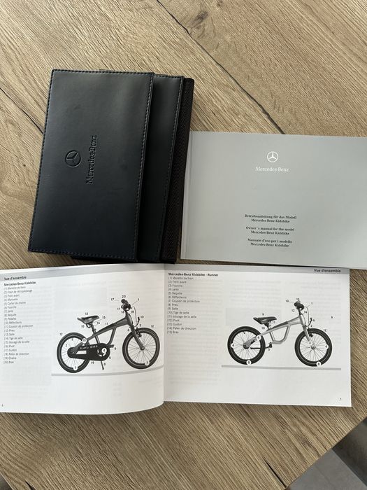 Dziecięcy rower Mercedes-Benz, 16 cali, jakość i komfort w jednym