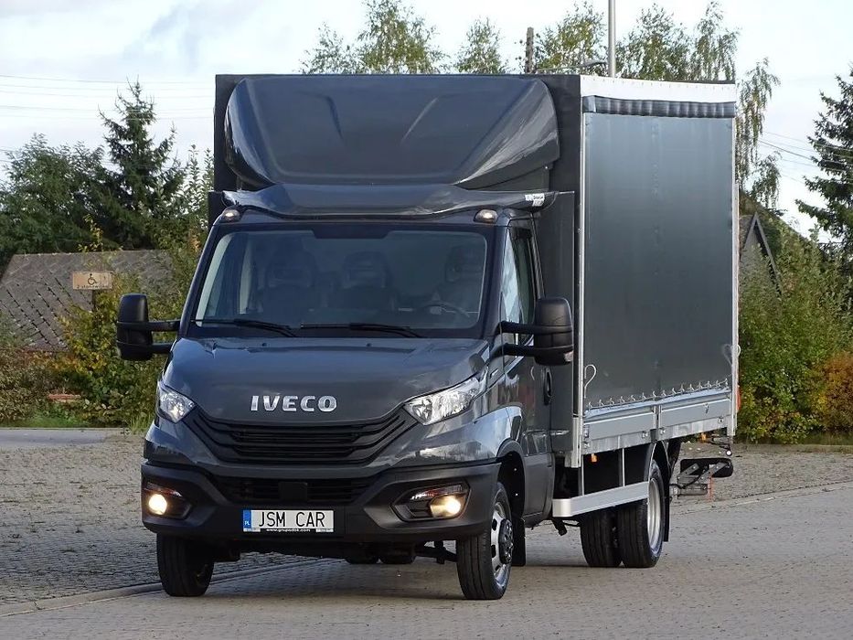 Iveco Daily 50C18 3.0 180 Plandeka FIRANA 10 Ep. 5.00 m.+ DRZWI + WINDA JAK NOWY!! Salon PL! 1 Wł.  Iveco Daily 50C18 3.0 180 Plandeka FIRANA 10 Ep. 5.00 m.+ DRZWI +WINDA