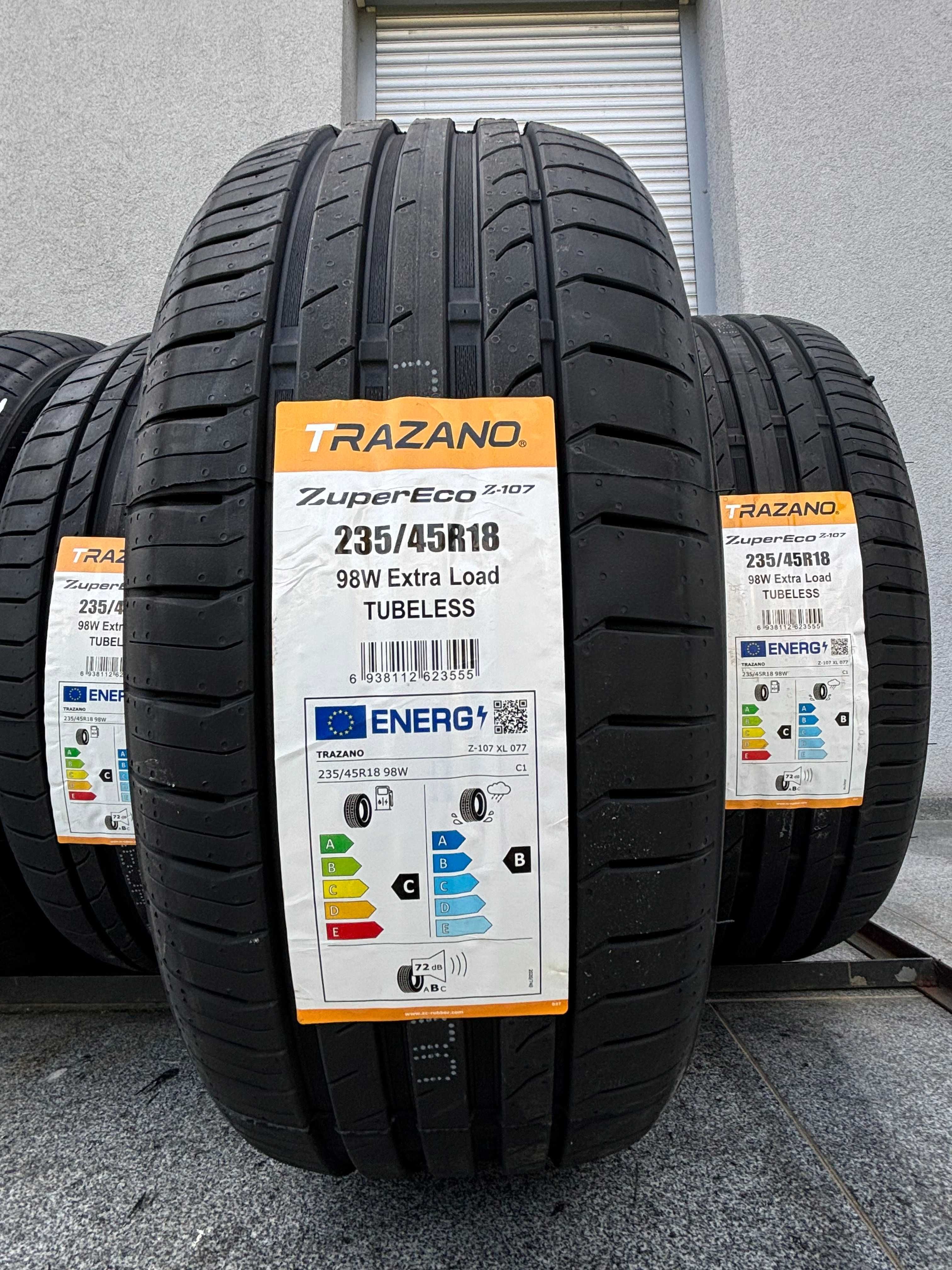 Letnia 235/45R18 Trazano ZuperEco 98W XL C,B,72db Prosto z fabryki! gw