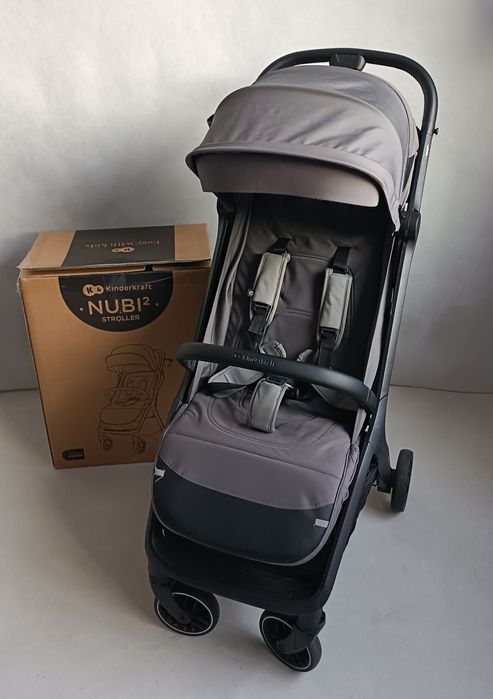 Wózek spacerówka Kinderkraft Nubi 2 Grey