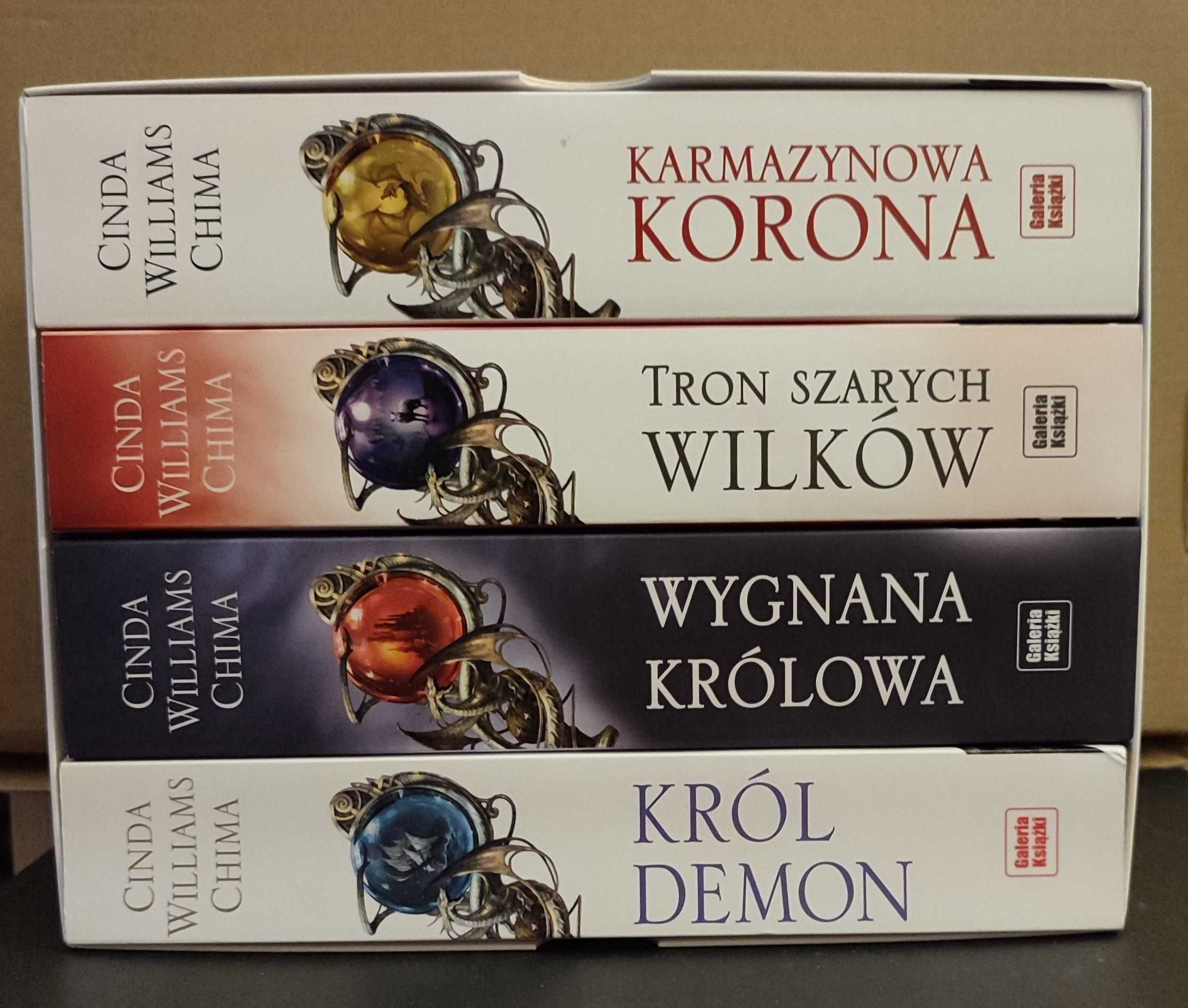 Cinda Williams Chima - książki z cyklu "Siedem Królestw"