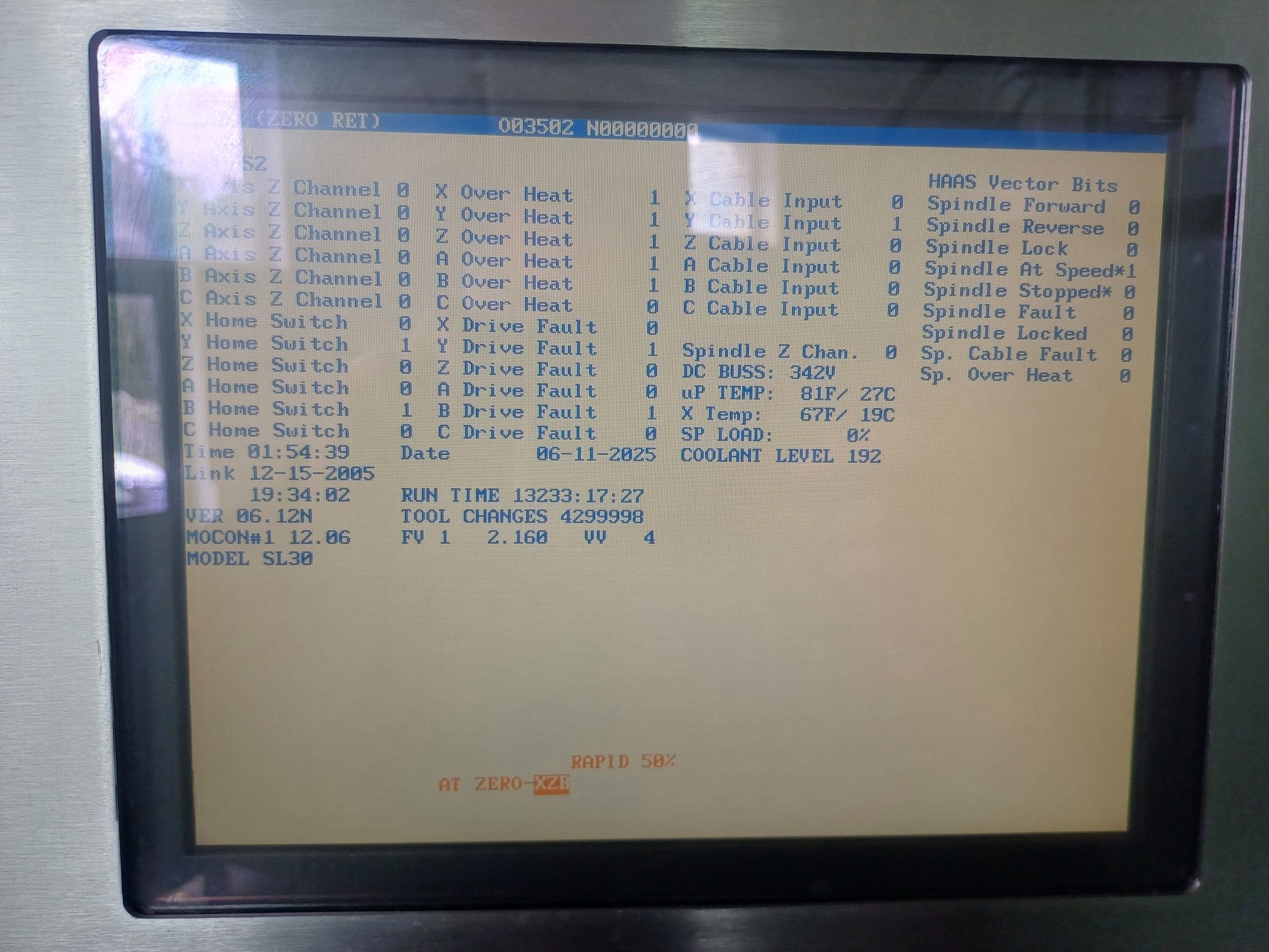 Tokarka Haas SL-30 cnc przelot 103mm