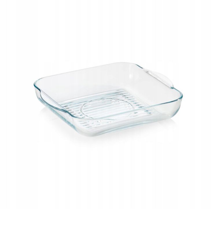 TUPPERWARE Premiaglass Pojemnik taca grillowa 3,2L