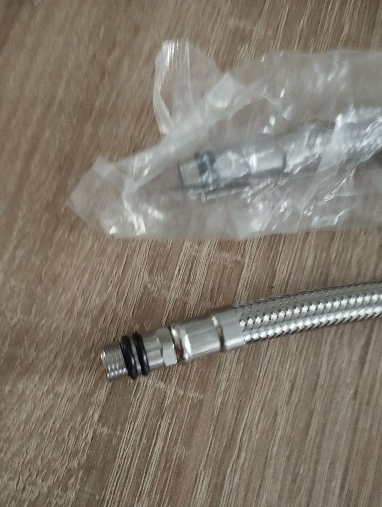 Wężyki hydrauliczne 40 cm 2 szt do umywalki