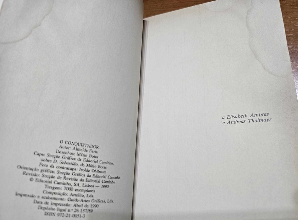 O Conquistador - Almeida Faria