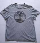 Мужская серая футболка Timberland big logo 2XL