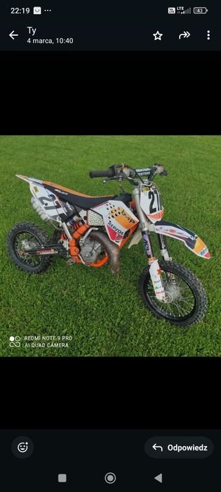 Do sprzedania KTM SX 65  2014rok