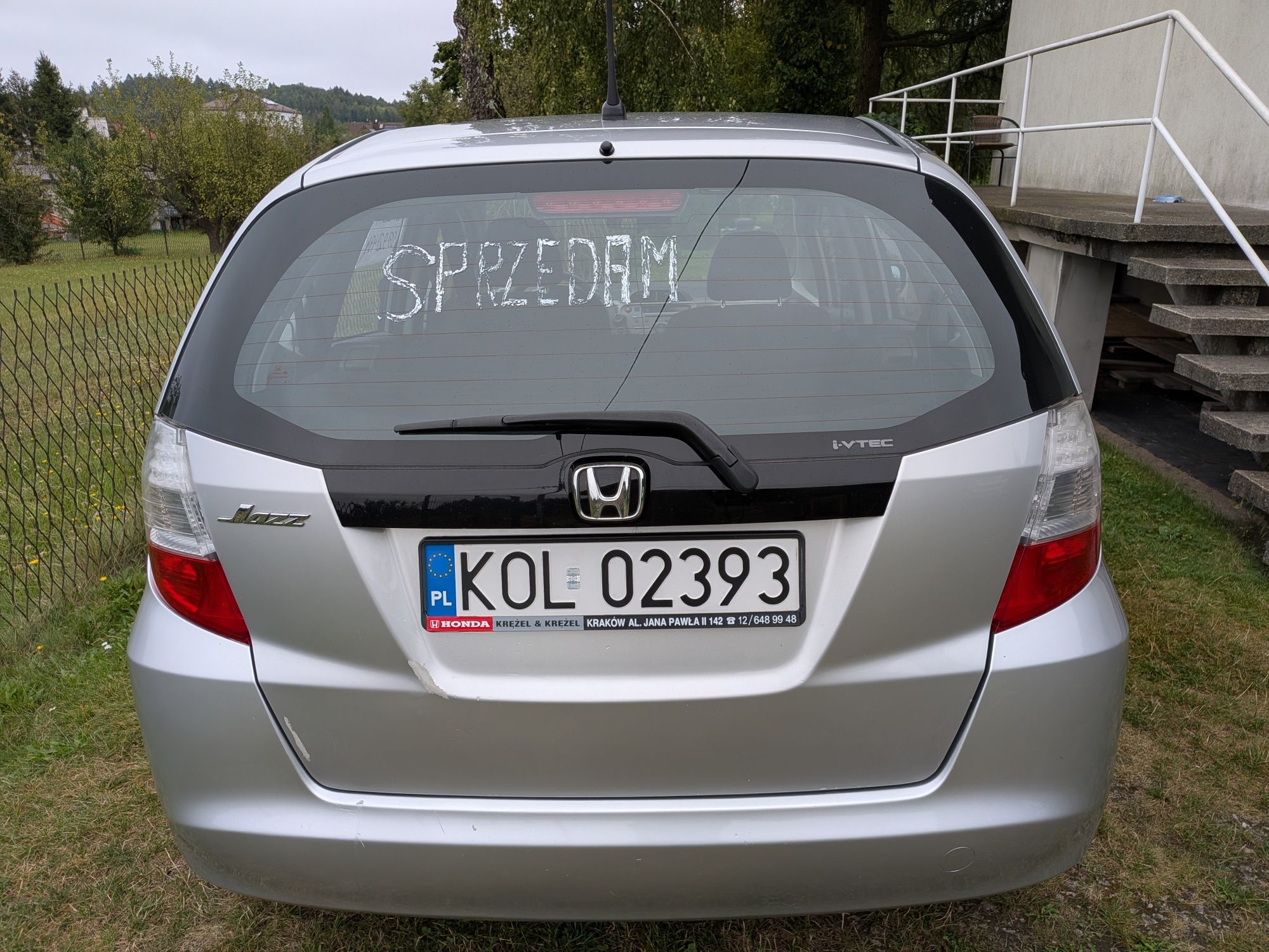 Sprzedam HONDA JAZZ 2009r produkcji 1,2 90 KM.