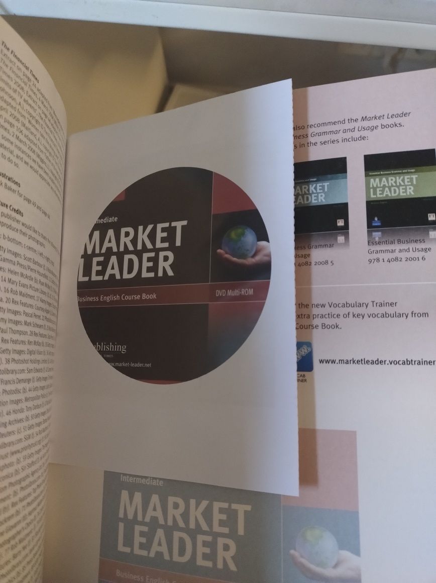 Książka języka angielskiego Market Leader Intermediate 3rd Edition