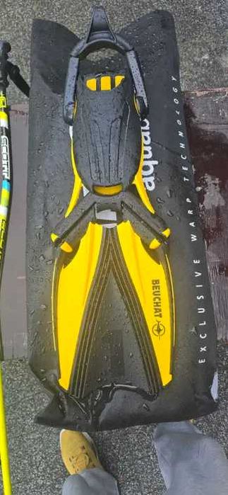 Beuchat płetwy Aquabionic Evo żółte Rozmiar: M/L EU 41/44 US 8/10