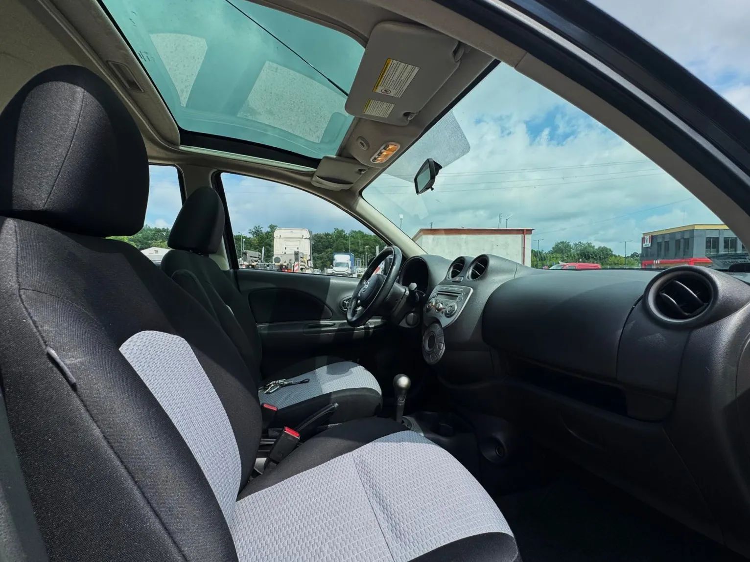 Nissan Micra AUTOMAT Panoramiczny dach czujniki 121tys km przebieg alu Warszawa!