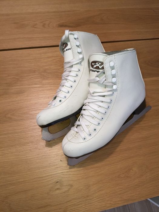 Łyżwy figurowe białe nr 25,5