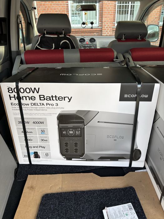Зарядна станція EcoFlow Delta Pro 3 4096 вт*год НОВІ ЄВРОПА