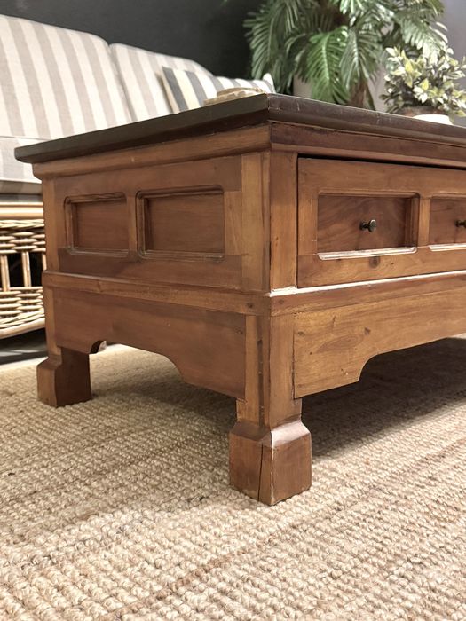 mesa, centro, apoio, movel tv, oriental, teca, indiana, rustica