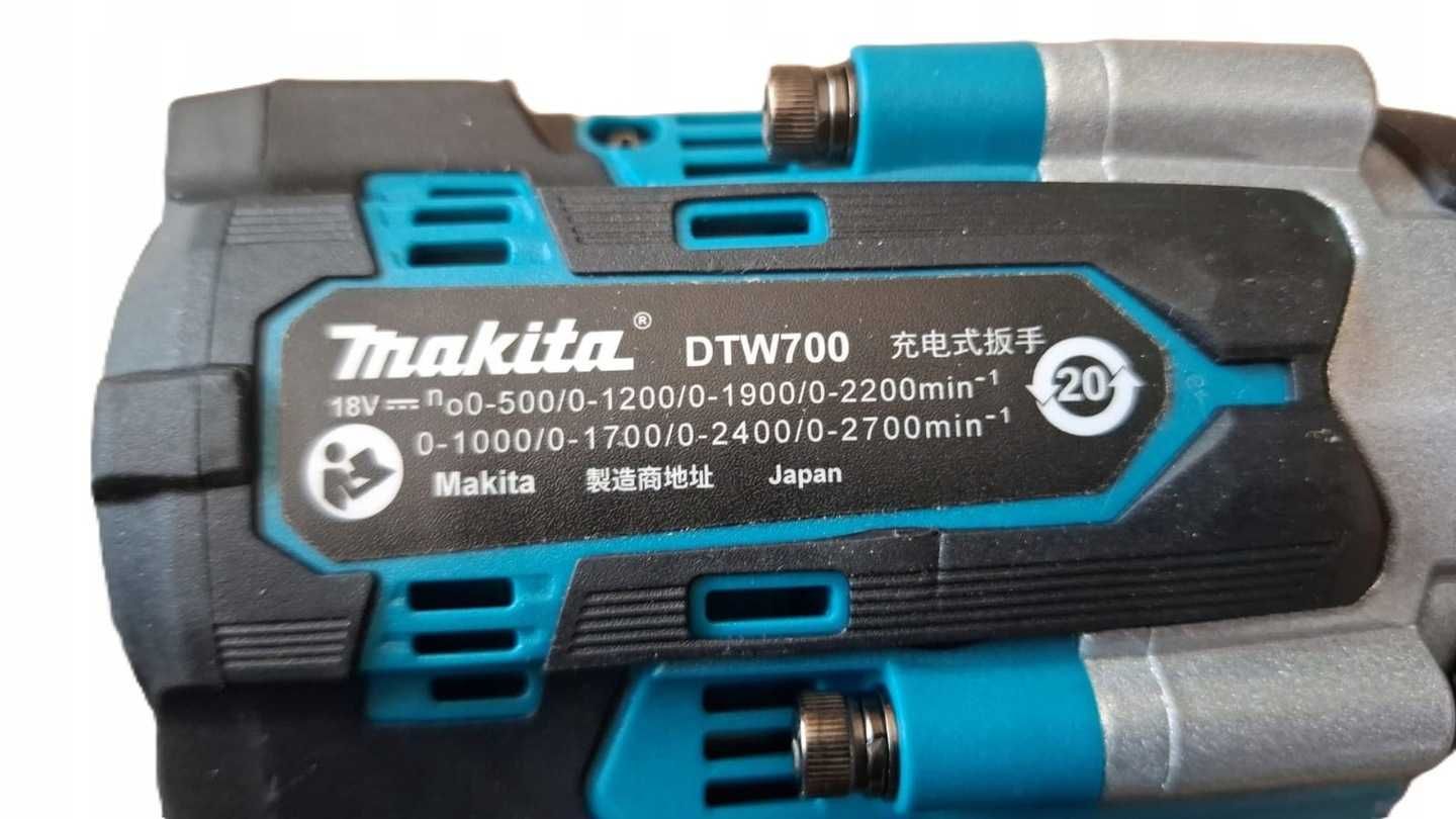 Klucz udarowy Makita Dtw 700 + ładowarka + bateria