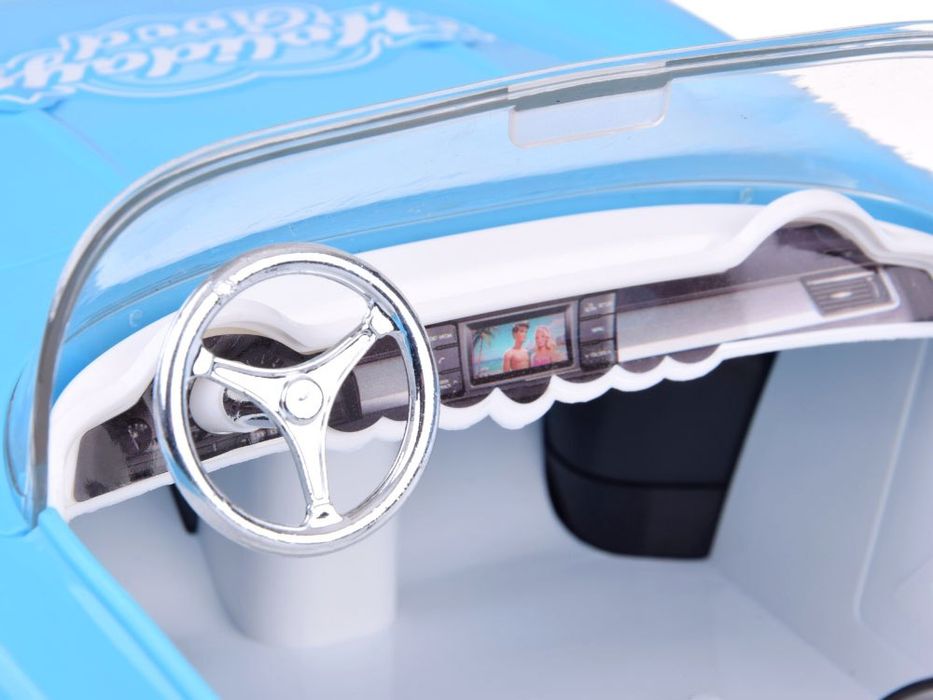 Autko na pilota Retro Cadillac Lalka Stylowy kierowca Ken