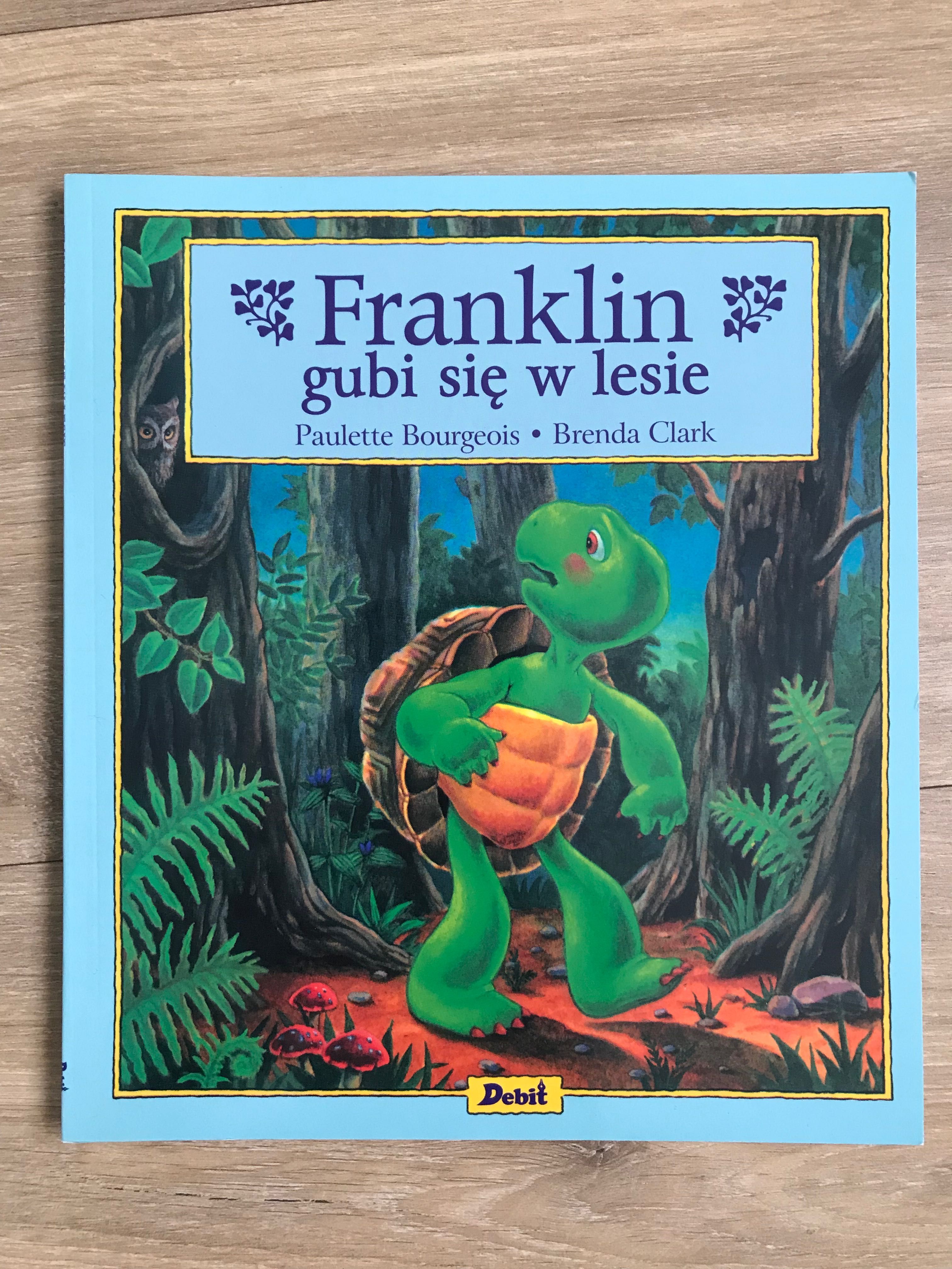 Książeczka Franklin gubi się w lesie