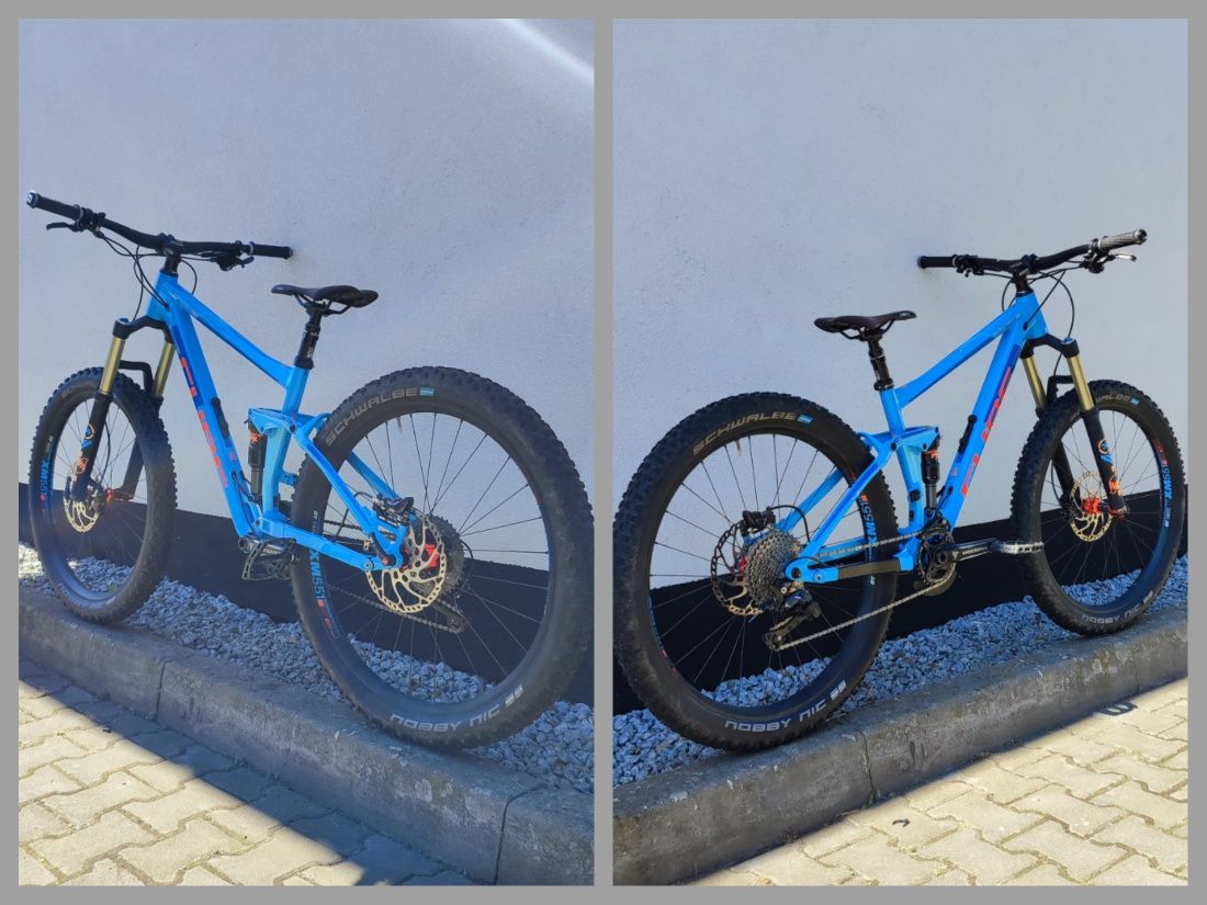 Cube stereo HPA150 SL Fox 34 deore XT 27,5+ FR enduro LEKKI nowe foty
