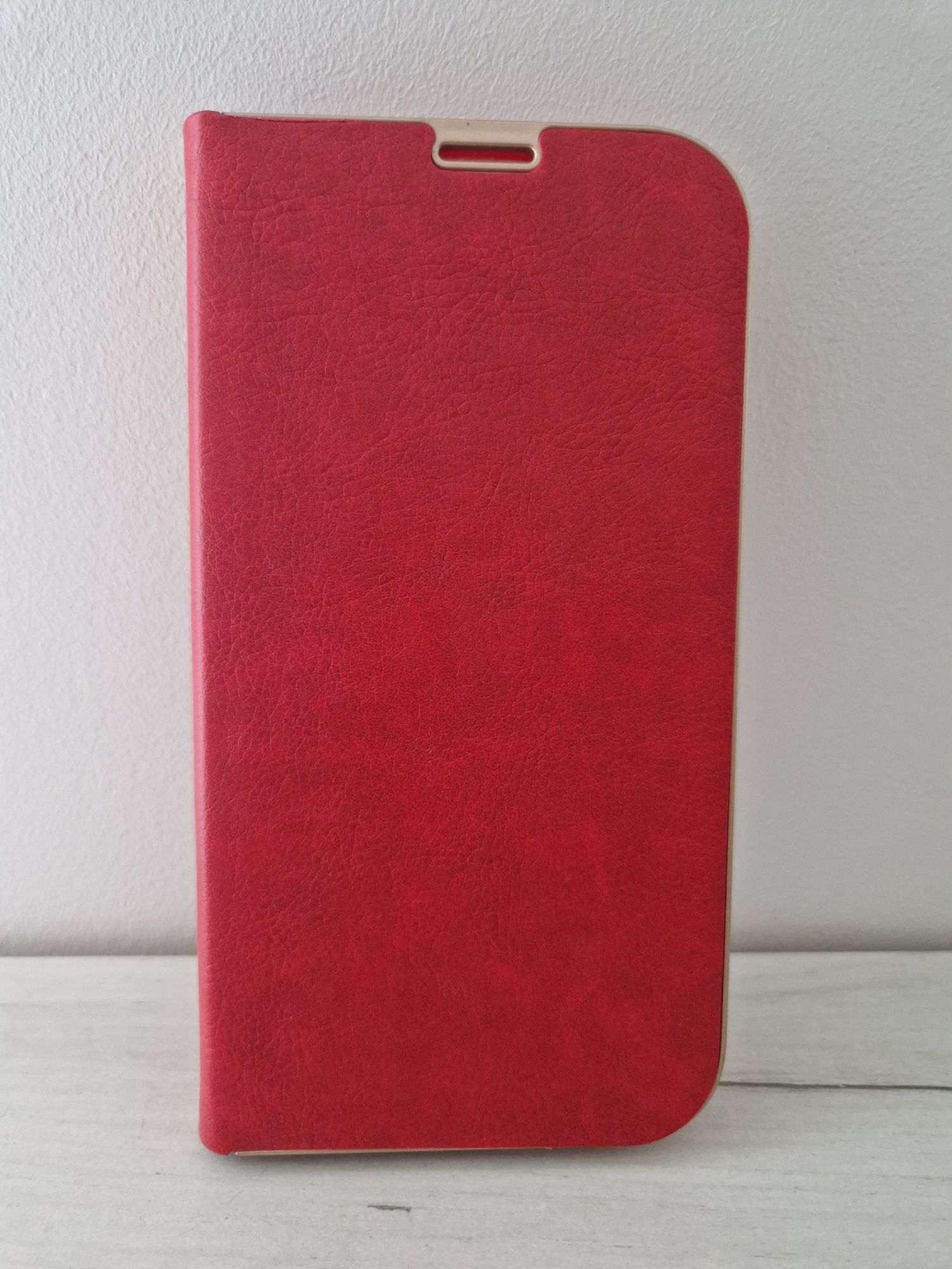 Kabura Book z ramką do Iphone 12 Pro Max czerwona