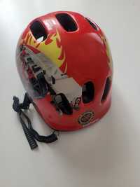 Kask dla dziecka rowerowy Straż Meteor S 48-52