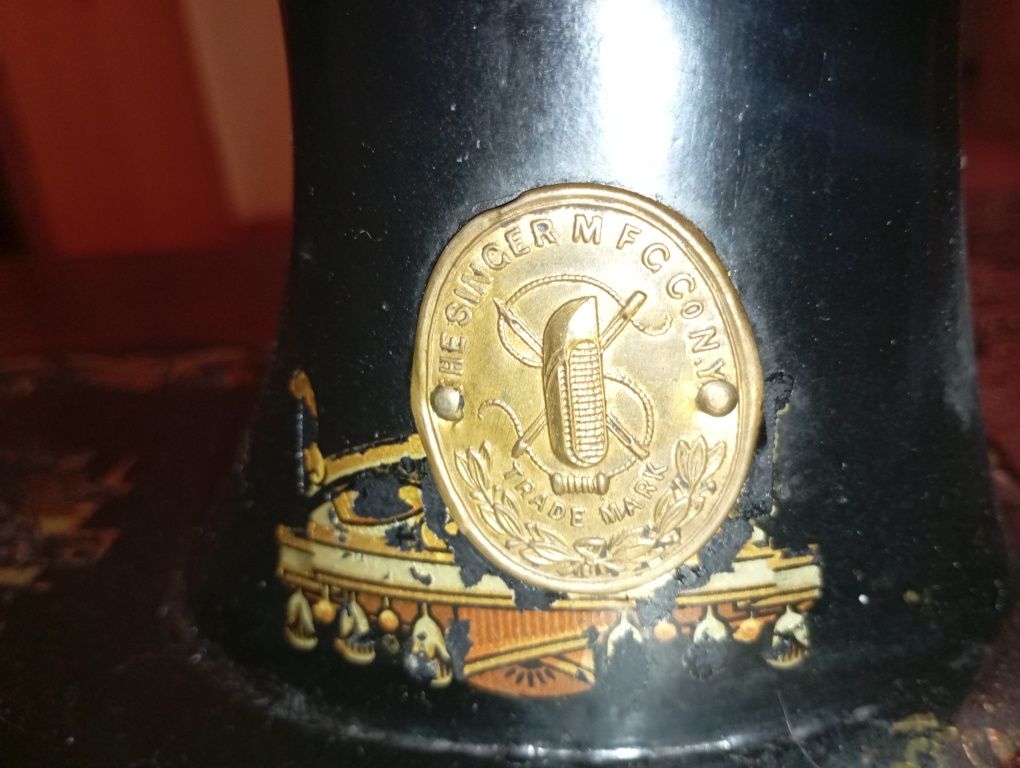 Vendo máquina de costura SINGER antiga 1916