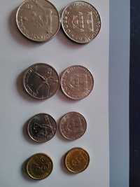 Colecao 4 moedas escudo  hoquei 82