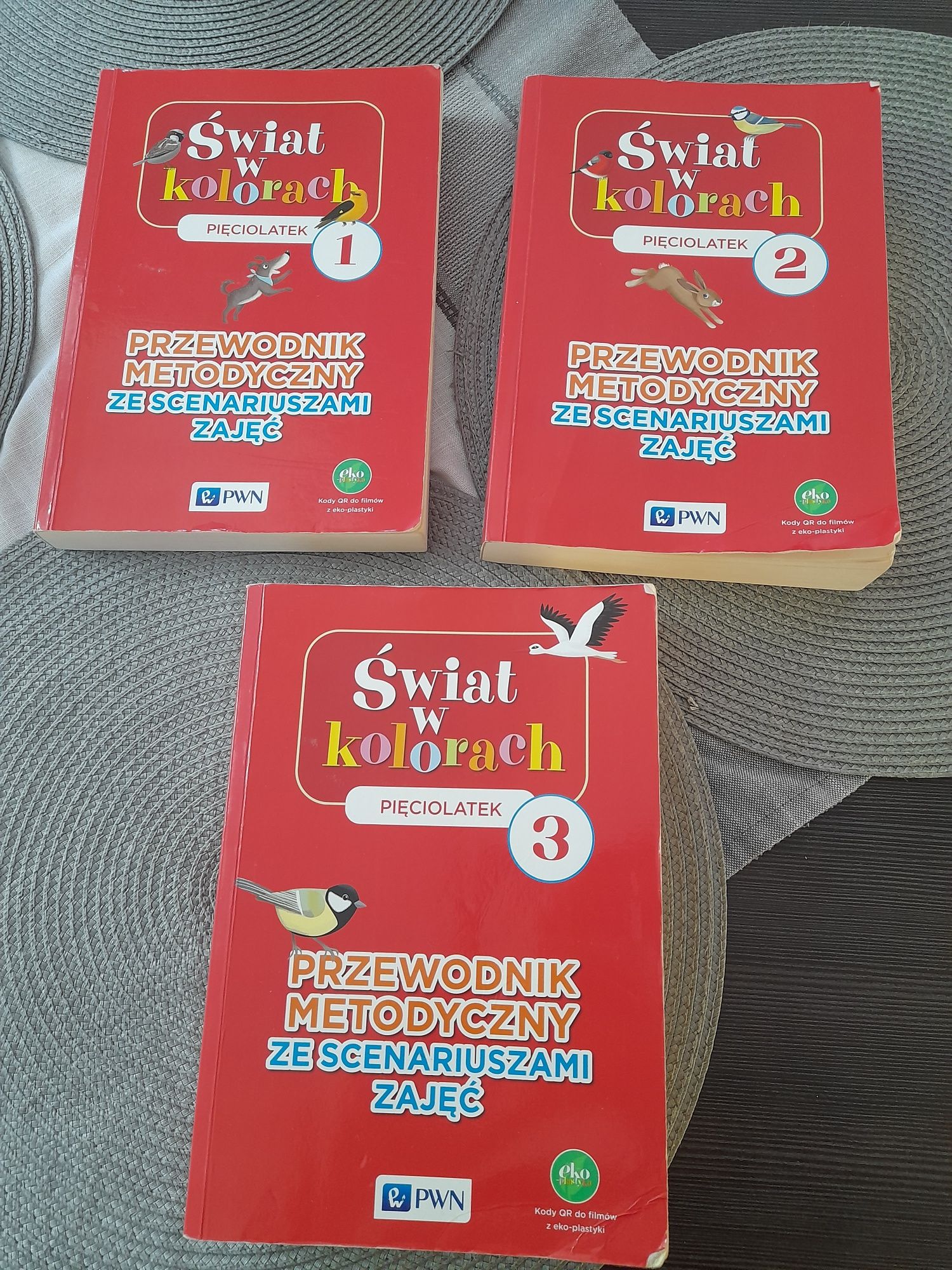 Świat w kolorach pięciolatek przewodniki metodyczne, pwn