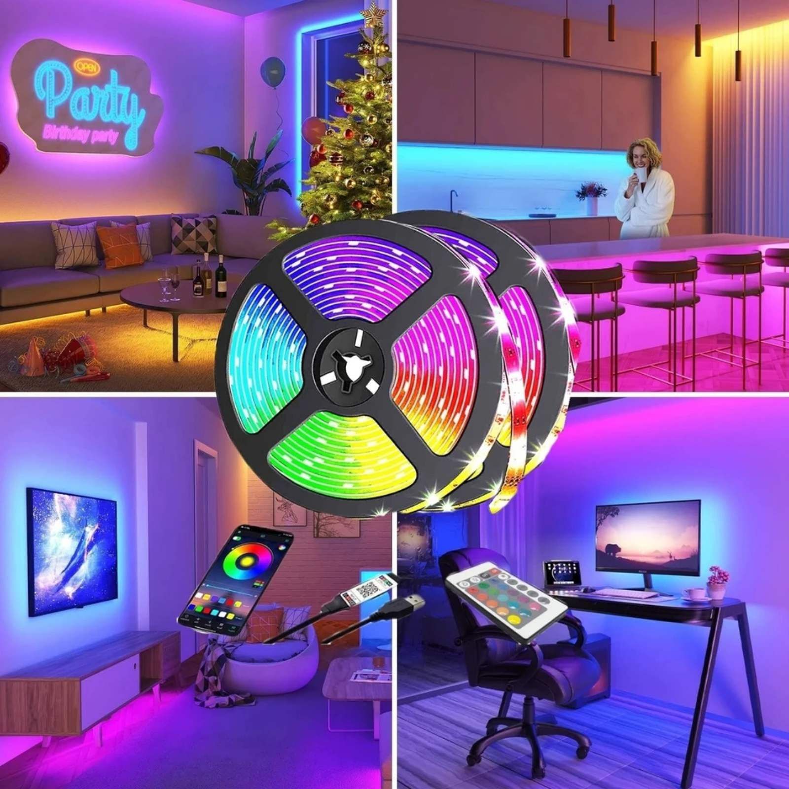 Светодиодная Лента led лента світлодіодна стрічка Лед стрічка RGB5050