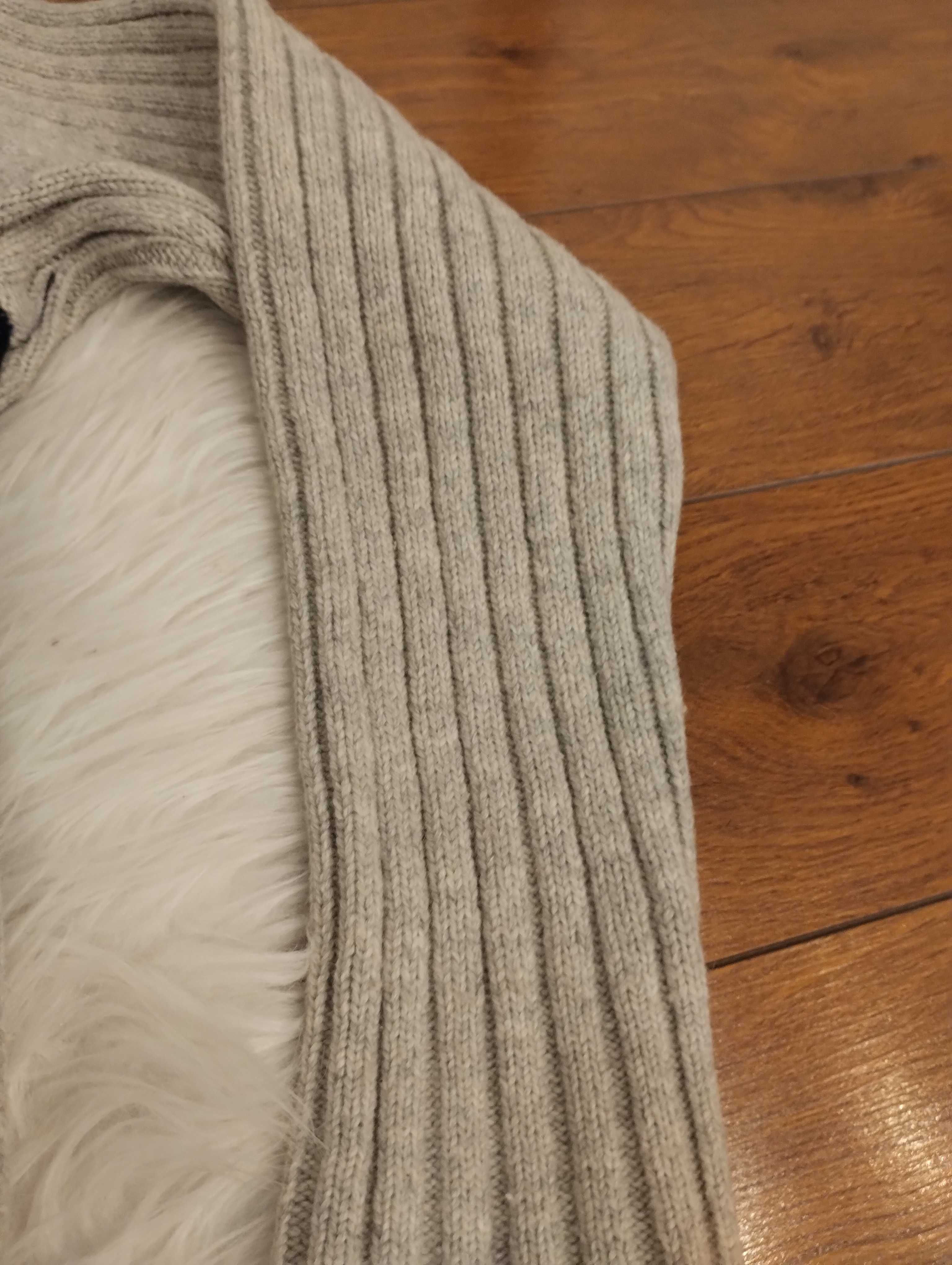 Wyprzedaż! Męski sweterek z dodatkiem wełny L/XL musthave