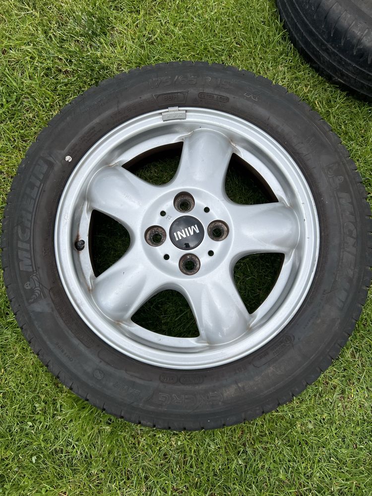 Диски, титани, резина, MINI 4/100., 175/65/15 Michelin