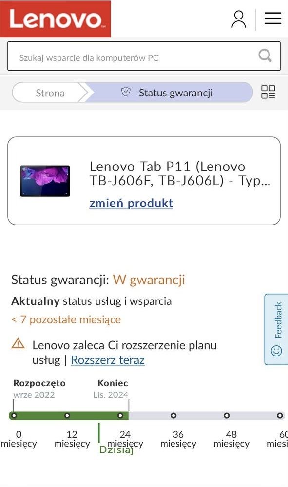 Lenovo Tab P11 NOWY tablet + Precision Pen 2