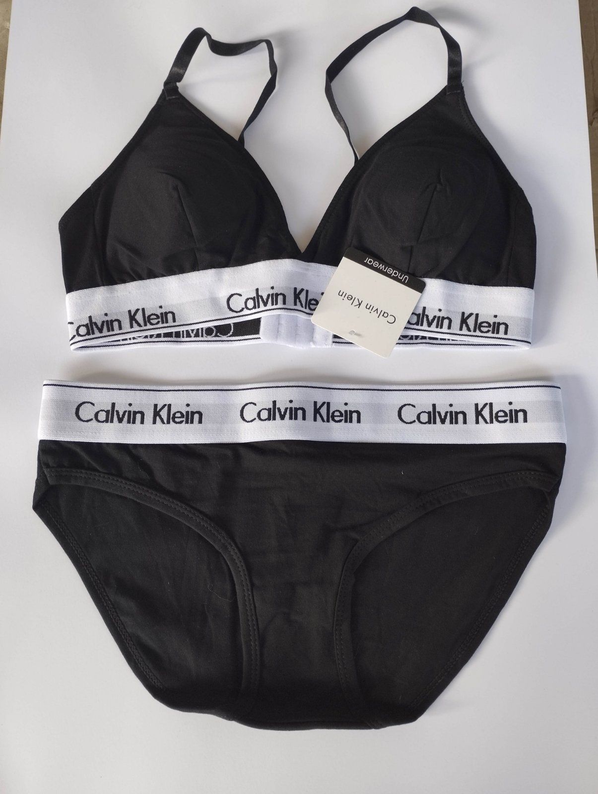 Новий набір Calvin  Klein р. S, M Чорний та сірий кольори