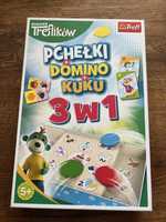 Trefliki 3w1 Domino Pchełki Kuku