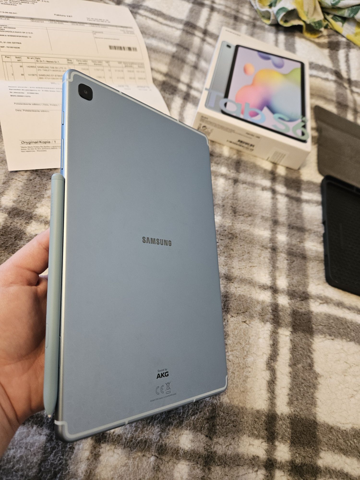 Tablet Samsung Galaxy Tab S6 Lite 64gb + futerał Dux Ducis