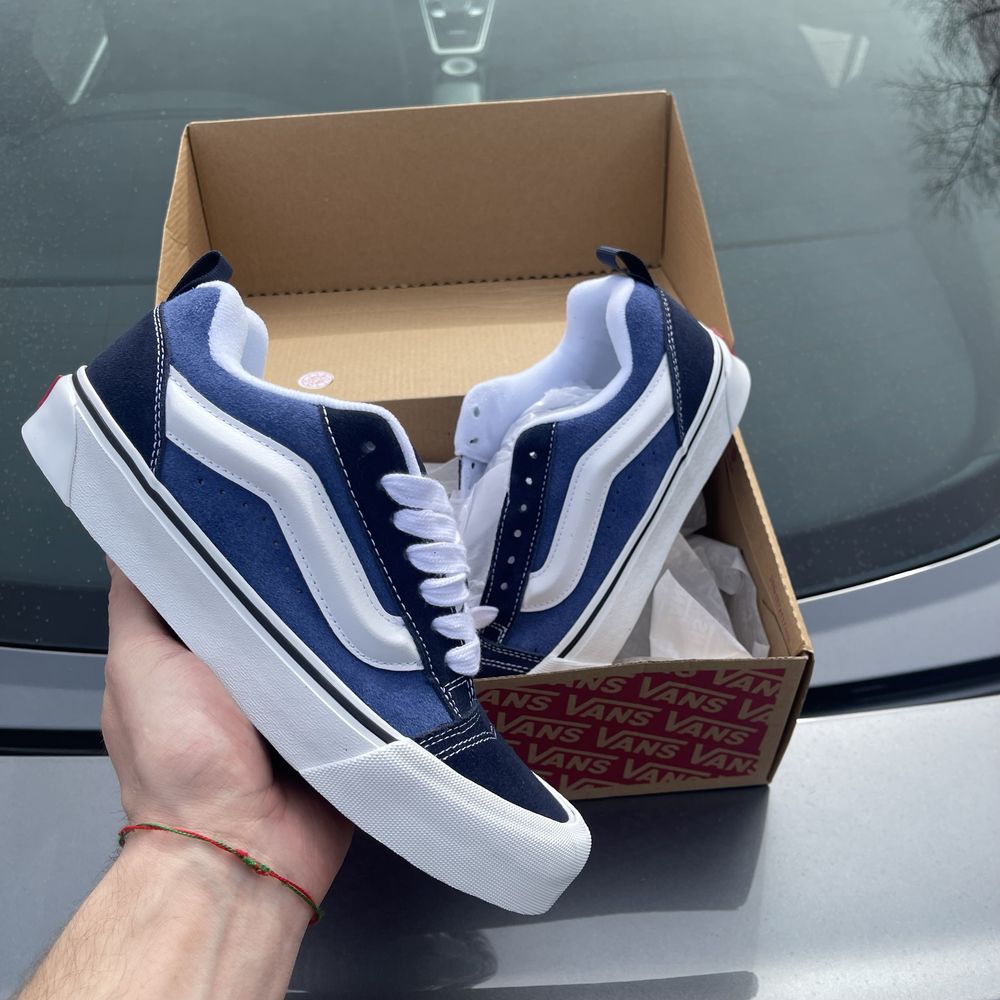 Жіночі кеди Vans Knu Skool Navy ОРИГІНАЛ