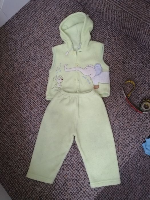 Komplet dziecięcy polarowy