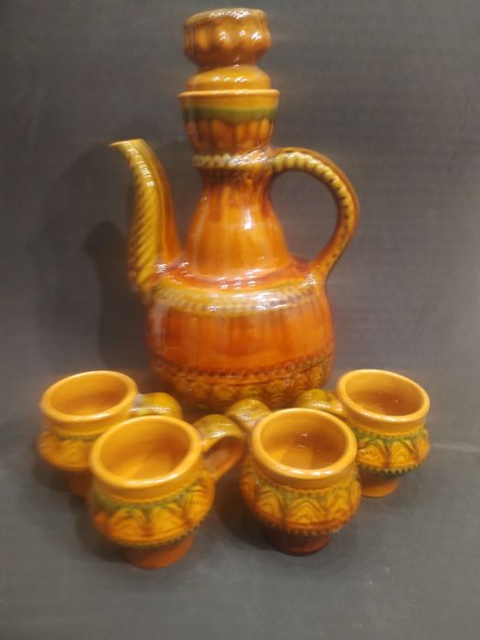 Васильківська майоліка,куманець,кувшин.СРСР.