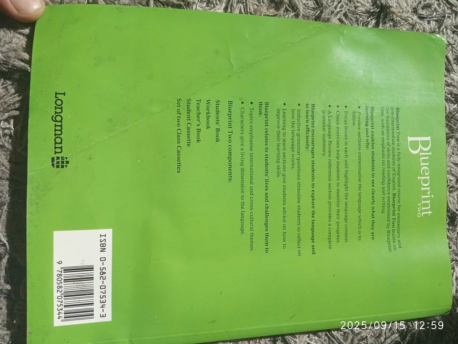 Blueprint two podręcznik do nauki języka angielskiego