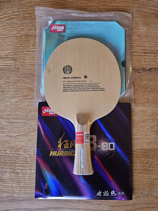 Rakietka Sanwei HC-5S OFF- | DHS Hurricane 3 neo | DHS Hurricane 8-80